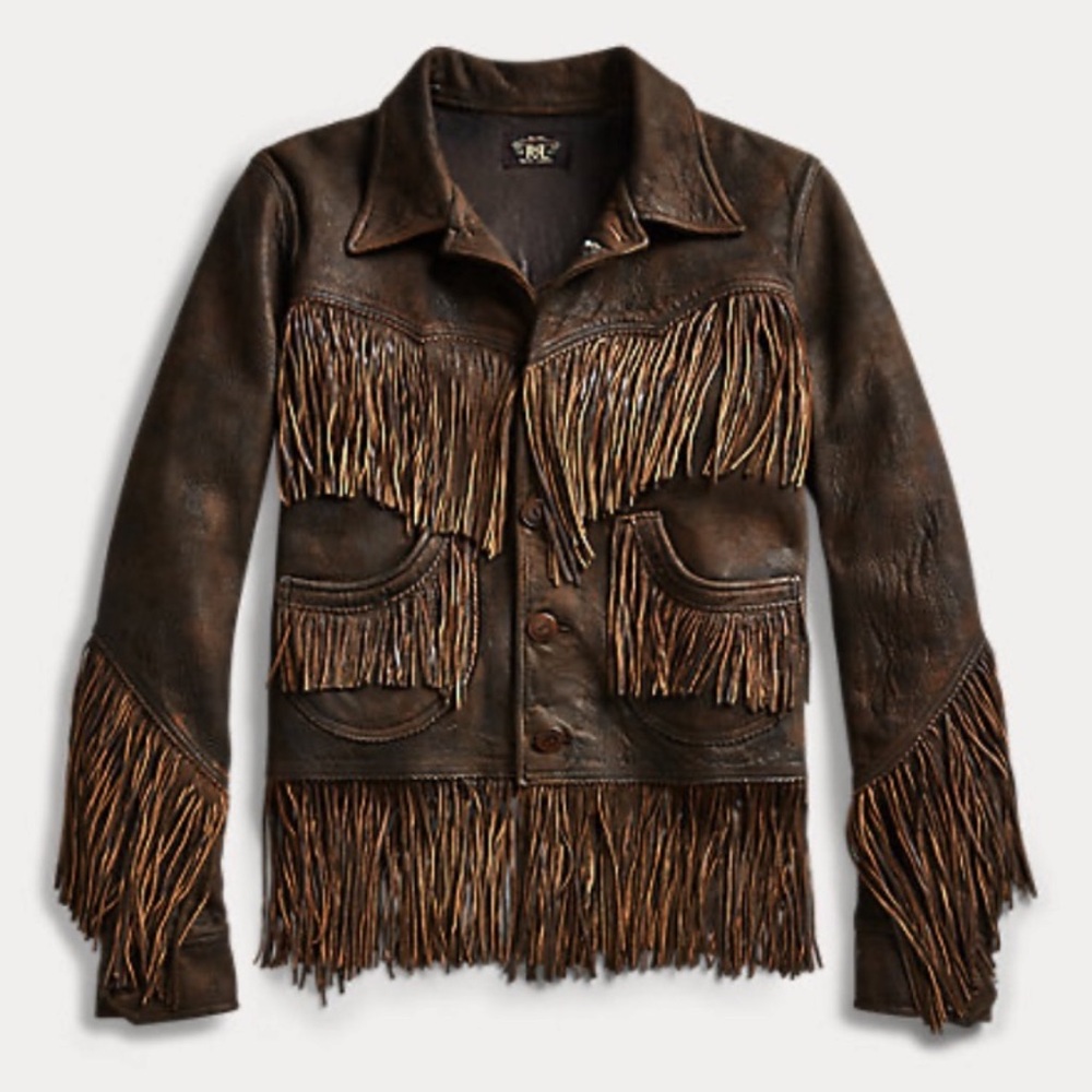 Ralph Lauren Double RL fringed jacket - Picture 4 of 13